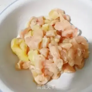 Make Chicken and rice step 1