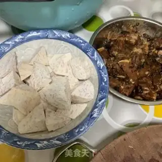 Make Steaming taro step 7