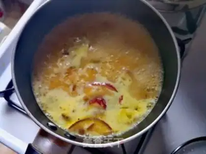 Make Curry fishballs step 2