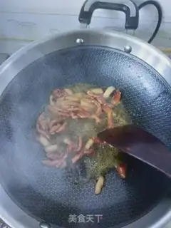 Make Spinach meat step 4