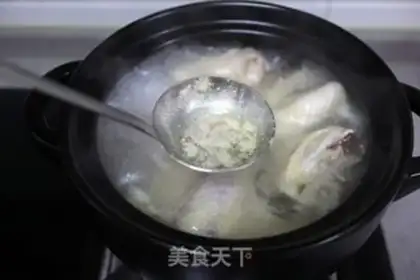 Make Dry chicken soup step 4
