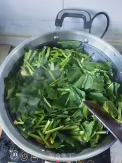 Make Spinach meat step 5