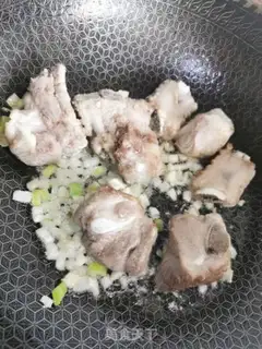 Make Bone bean noodle step 1