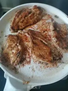 Make Black pepper chicken gravy step 1
