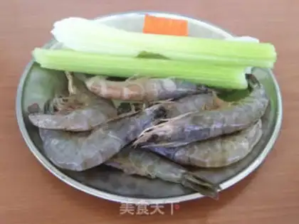 Make Spicy shrimp step 0