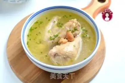 Make Dry chicken soup step 10