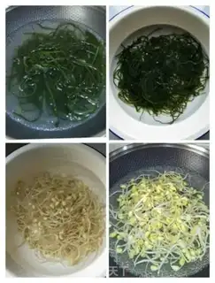 Make Sour bean sprouts step 1