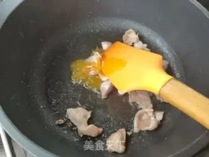 Make Chicken apricot step 1