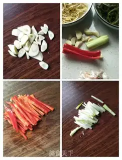 Make Sour bean sprouts step 2