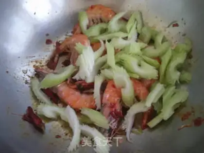 Make Spicy shrimp step 5