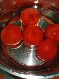 Make Sugared tomatoes step 1