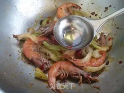 Make Spicy shrimp step 7