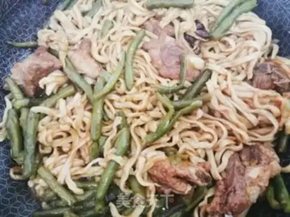 Make Bone bean noodle step 7