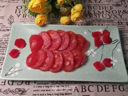 Make Sugared tomatoes step 4