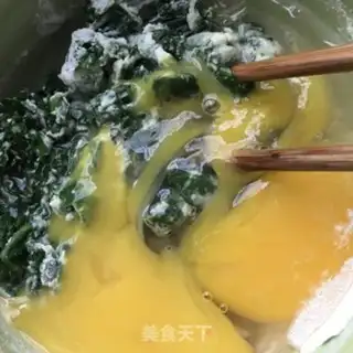 Make Spinach bacon omelet step 8