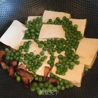 Make Peas and tofu step 3