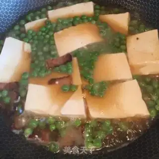 Make Peas and tofu step 4