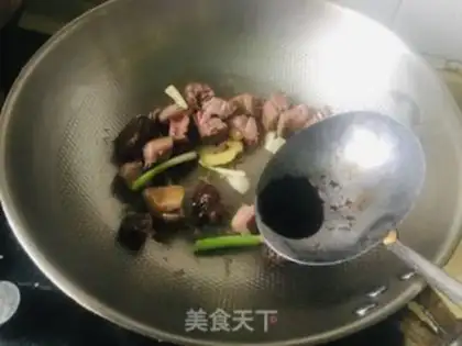Make Duck-legged radish step 5