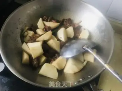 Make Duck-legged radish step 7