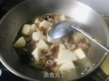 Make Duck-legged radish step 8