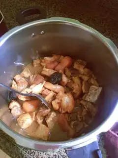 Make Potato pig feet step 5