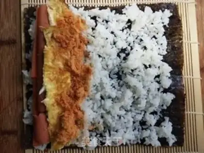 Make Delicious sushi step 3