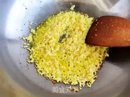 Make Garlic golden mushrooms step 8