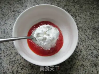 Make Pineapple fried eggs step 4