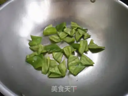 Make Green peppers step 3