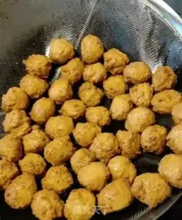 Make Korean Tofuballs step 1
