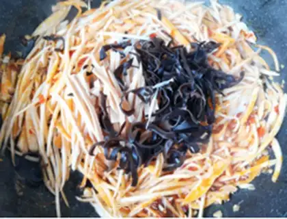Make Fish apricot mushroom step 6