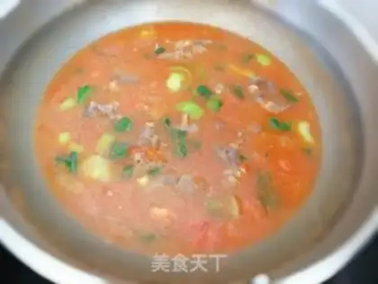 Make Tomato beef soup step 6