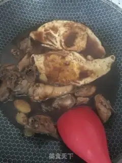 Make Yellow and chicken soup step 15