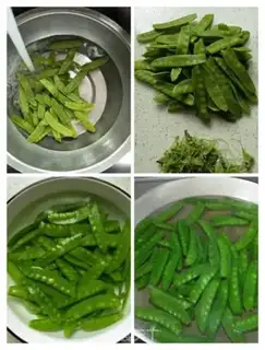 Make ♪ The ridge of Dutch beans ♪ step 1