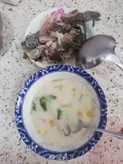 Make Red milk, white fish soup step 6