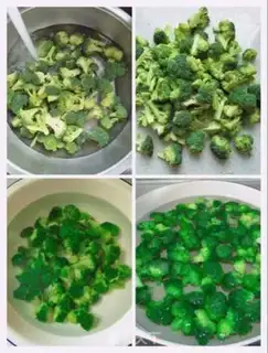 Make Orchid fried goose eggs step 1