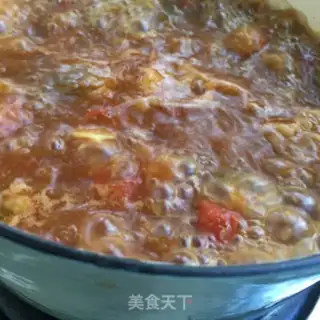 Make Tomato beef stew radish step 10