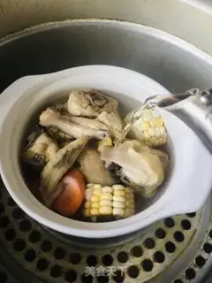 Make Corn carrot chicken casserole step 3