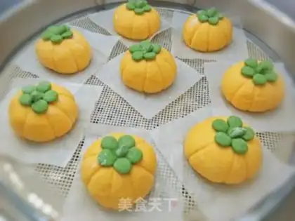 Make Pumpkin buns step 6