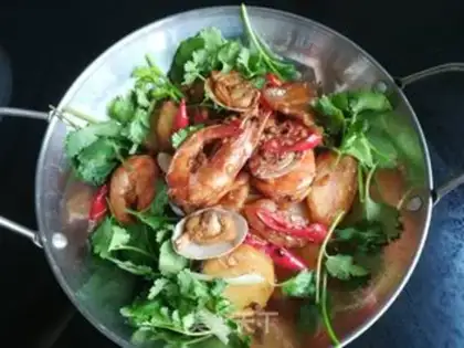 Make Hot dry pot step 9