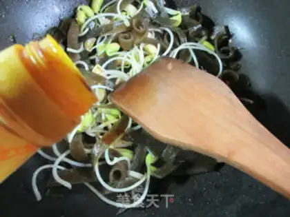 Make The soybean sprouts step 5
