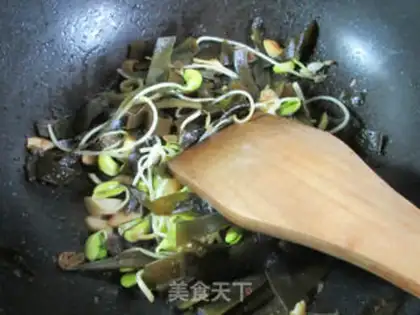 Make The soybean sprouts step 7