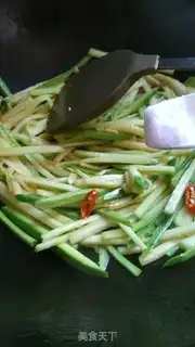 Make Blue radish dry meat step 4