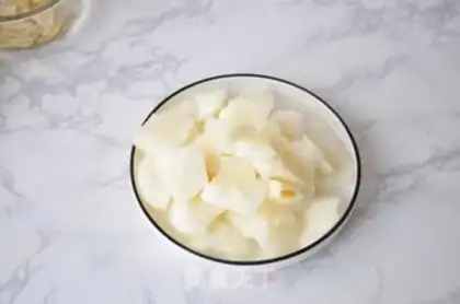 Make Silver Pear Juice step 1
