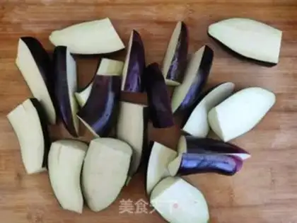 Make Frozen eggplant step 1