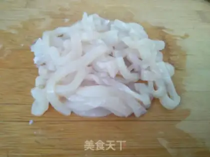 Make Squid pepper step 1