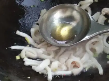 Make Squid pepper step 5