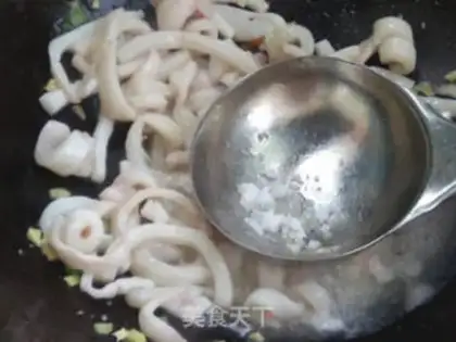 Make Squid pepper step 6
