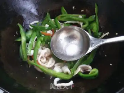 Make Squid pepper step 8