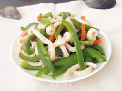 Make Squid pepper step 9